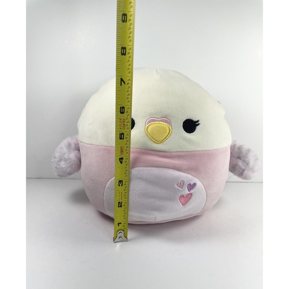 Squishmallows Bird Plush Toy YaY! 8" ISADORA Parakeet Bird Valentines 2024 - Picture 8 of 9